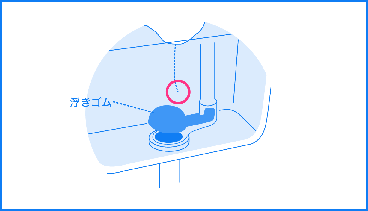 便器に水が出なかったら